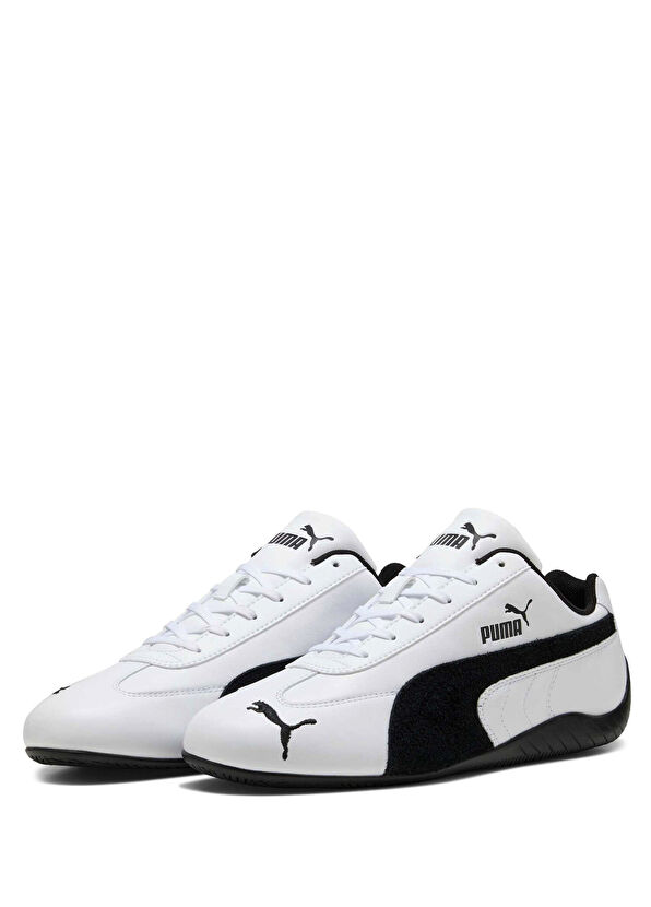 Speedcat White Black Deri Unisex Sneaker